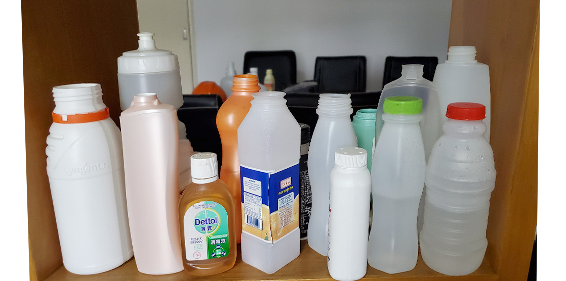 botella de pl&aacute;stico