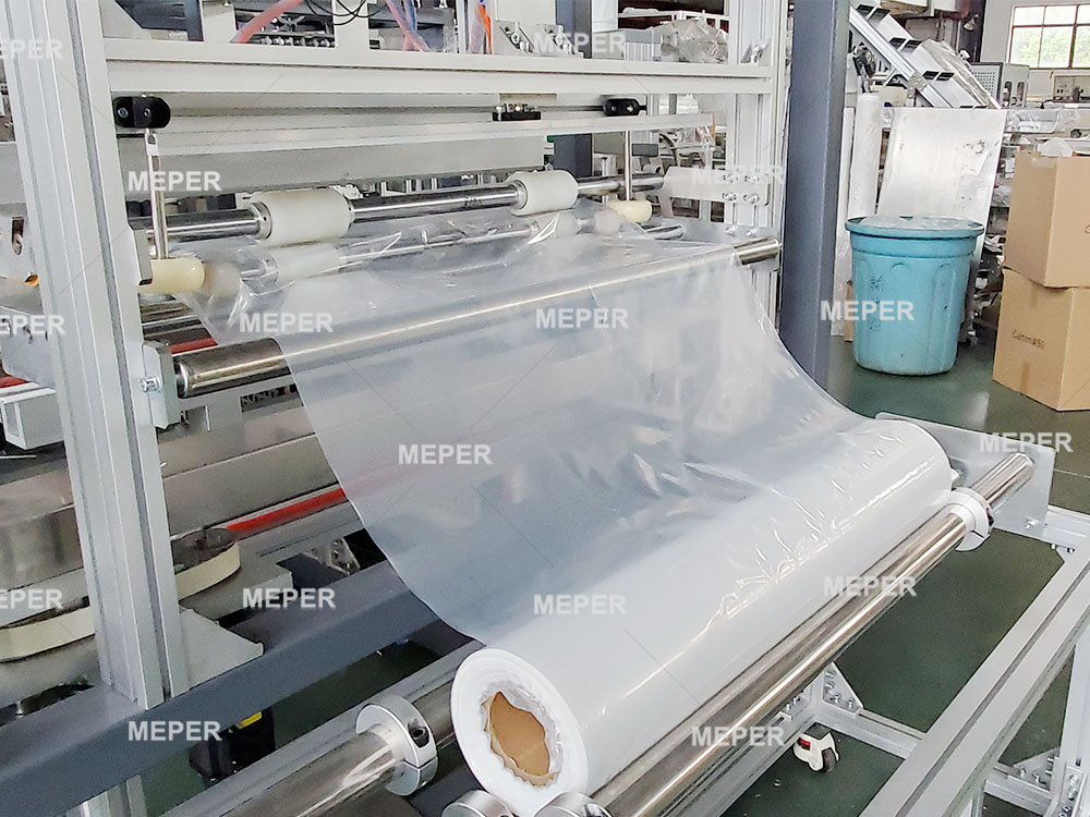 MEPER máquina de embalaje de ensacado de botellas de plástico pp pe vacías completamente automática