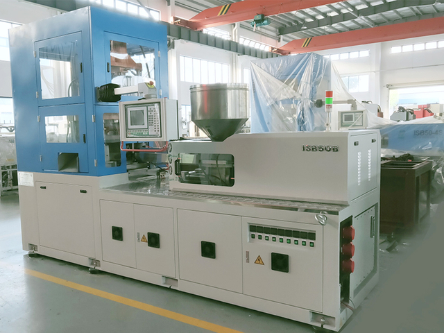 MEPER Pe Pp Botellas de leche Máquina de moldeo por inyección de plástico de moldeo por inyección y soplado de un paso